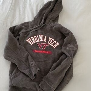 Under Armour Gray Virginia Tech Baseball Hoodie